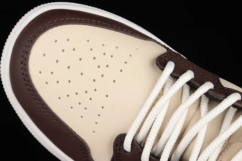 All categories Air Jordan Jordan series basketball shoes Air Jordan 1 Mid G version pure original Air Jordan 1 Mid SE AJ1 Joe 1 meter brown mid-top retro basketball shoes DO6699-200